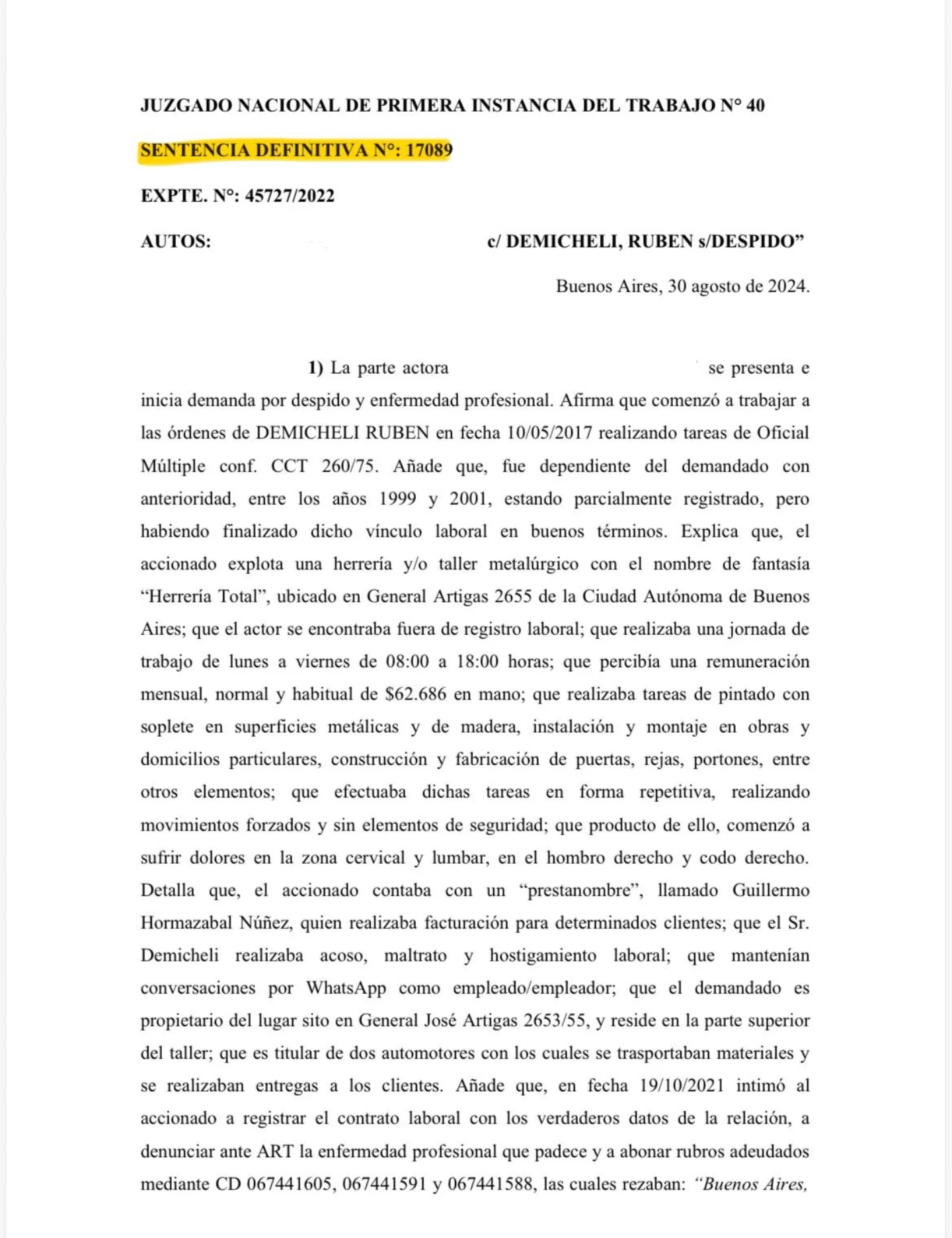 Amparo concedido